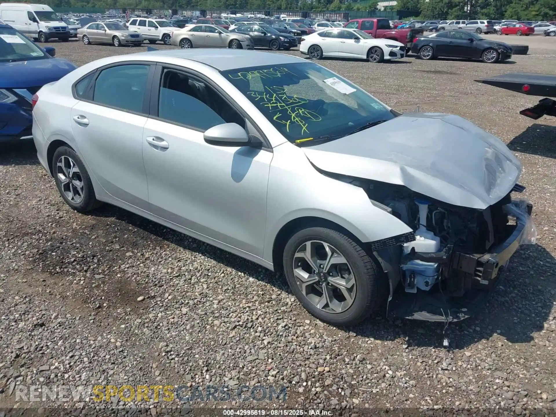 1 Photograph of a damaged car 3KPF24ADXME386064 KIA FORTE 2021