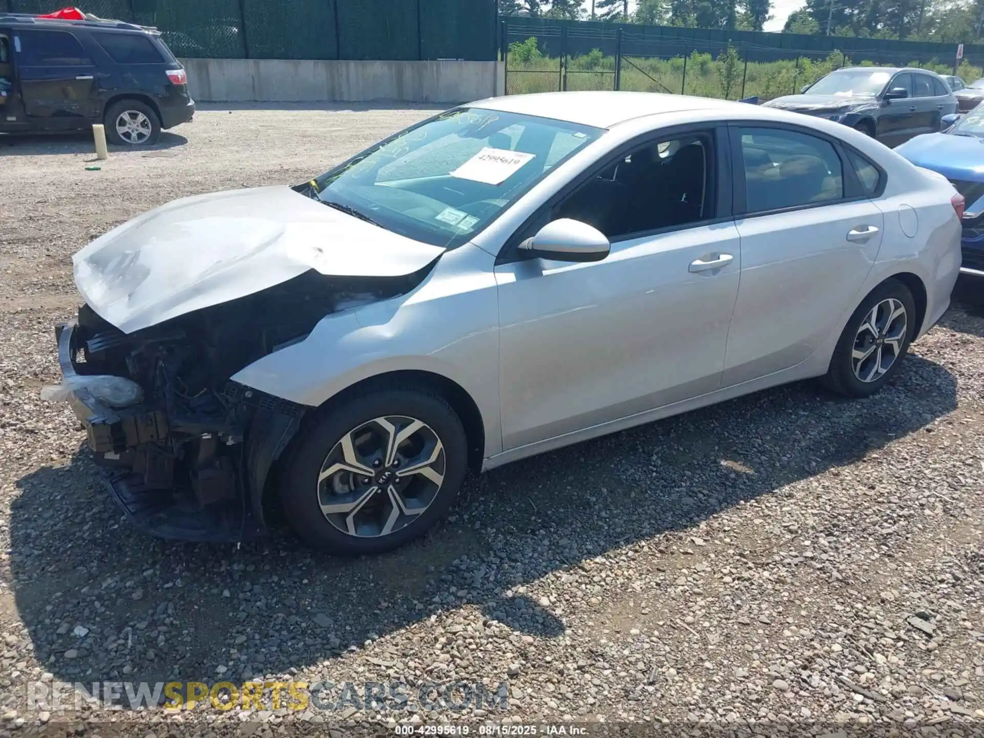 2 Photograph of a damaged car 3KPF24ADXME386064 KIA FORTE 2021