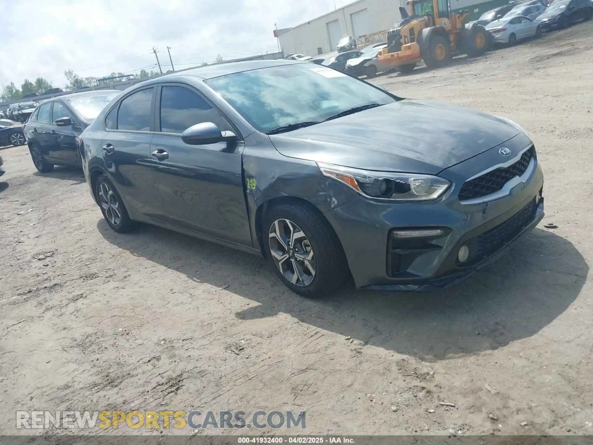 1 Photograph of a damaged car 3KPF24ADXME395525 KIA FORTE 2021