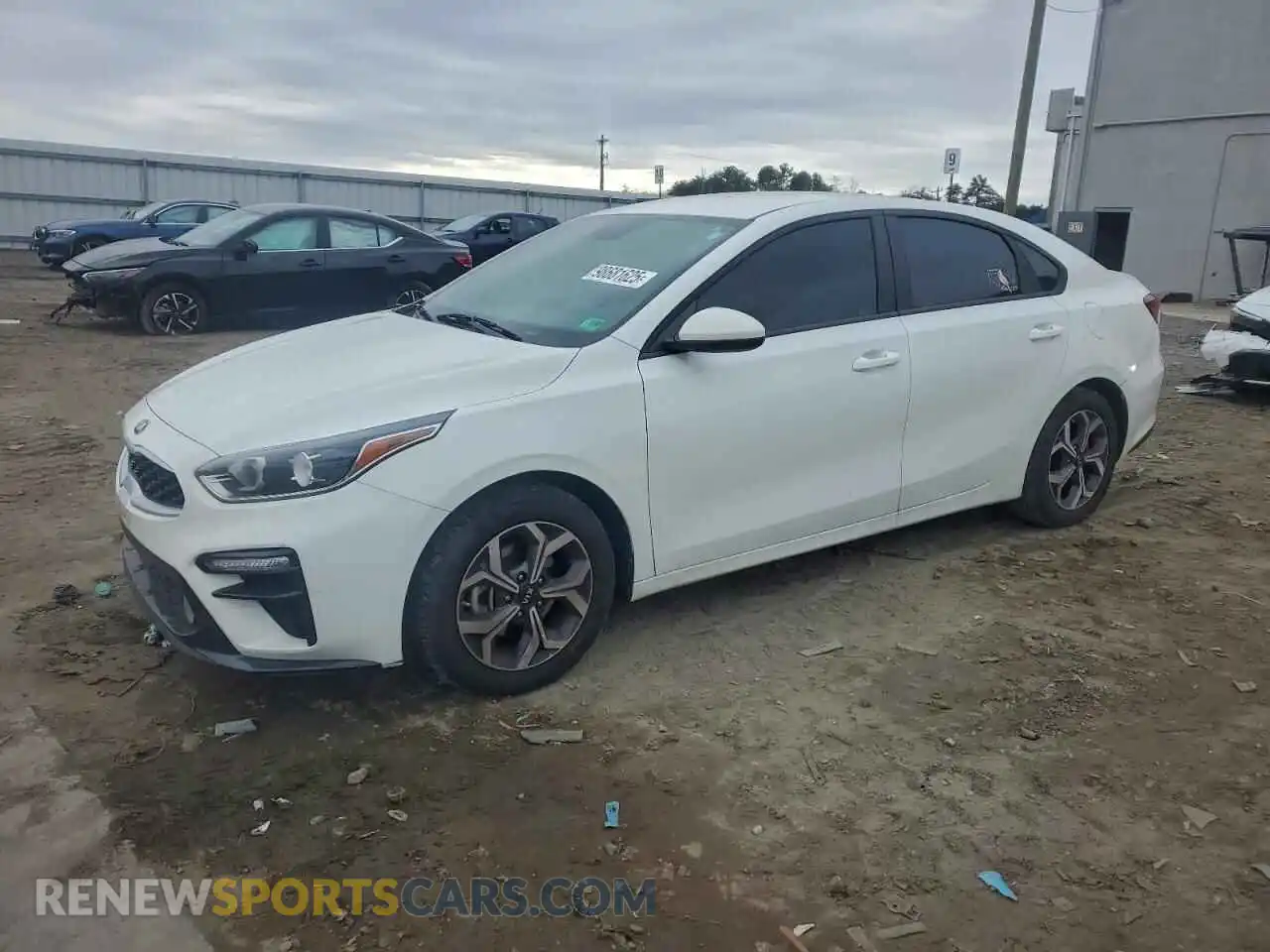 1 Photograph of a damaged car 3KPF24ADXME399008 KIA FORTE 2021