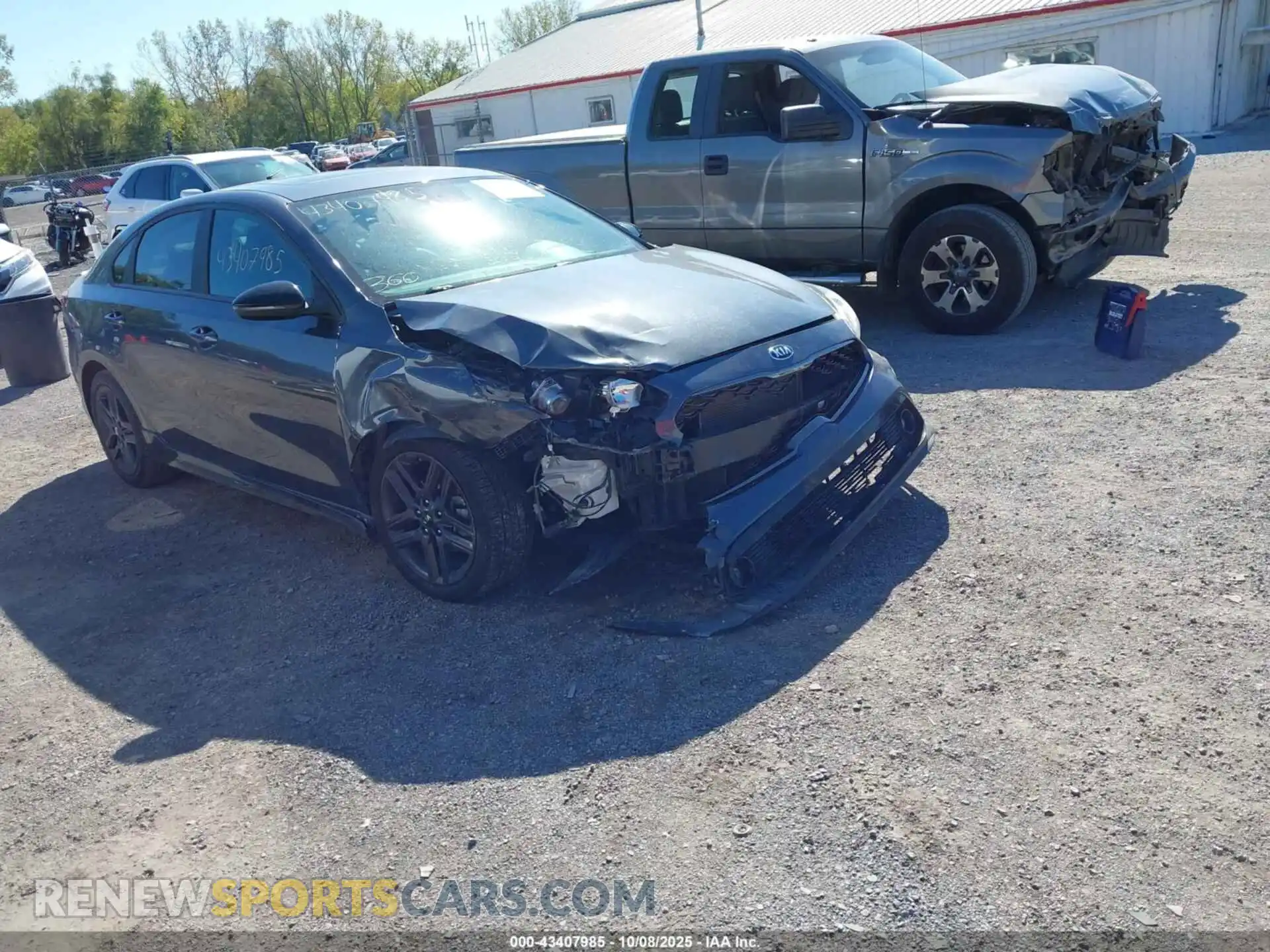 1 Photograph of a damaged car 3KPF34AD0ME268585 KIA FORTE 2021