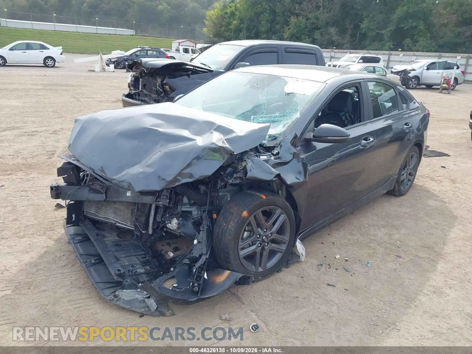 2 Photograph of a damaged car 3KPF34AD0ME270515 KIA FORTE 2021