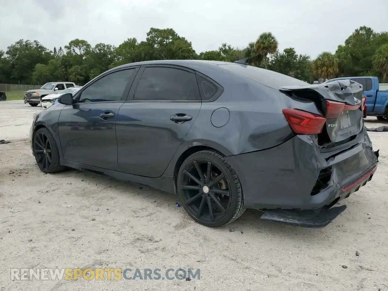 2 Photograph of a damaged car 3KPF34AD0ME275276 KIA FORTE 2021