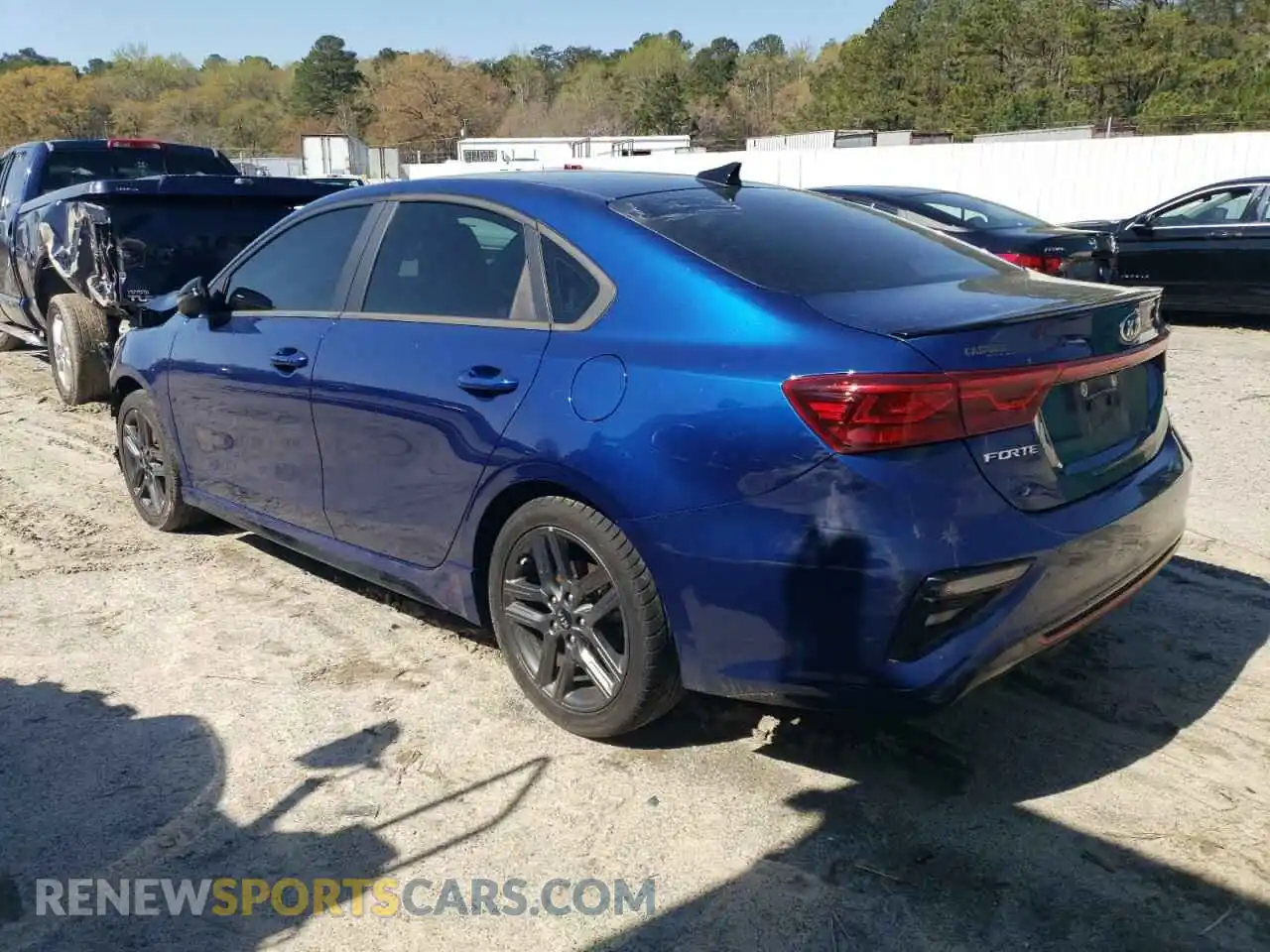 2 Photograph of a damaged car 3KPF34AD0ME278257 KIA FORTE 2021