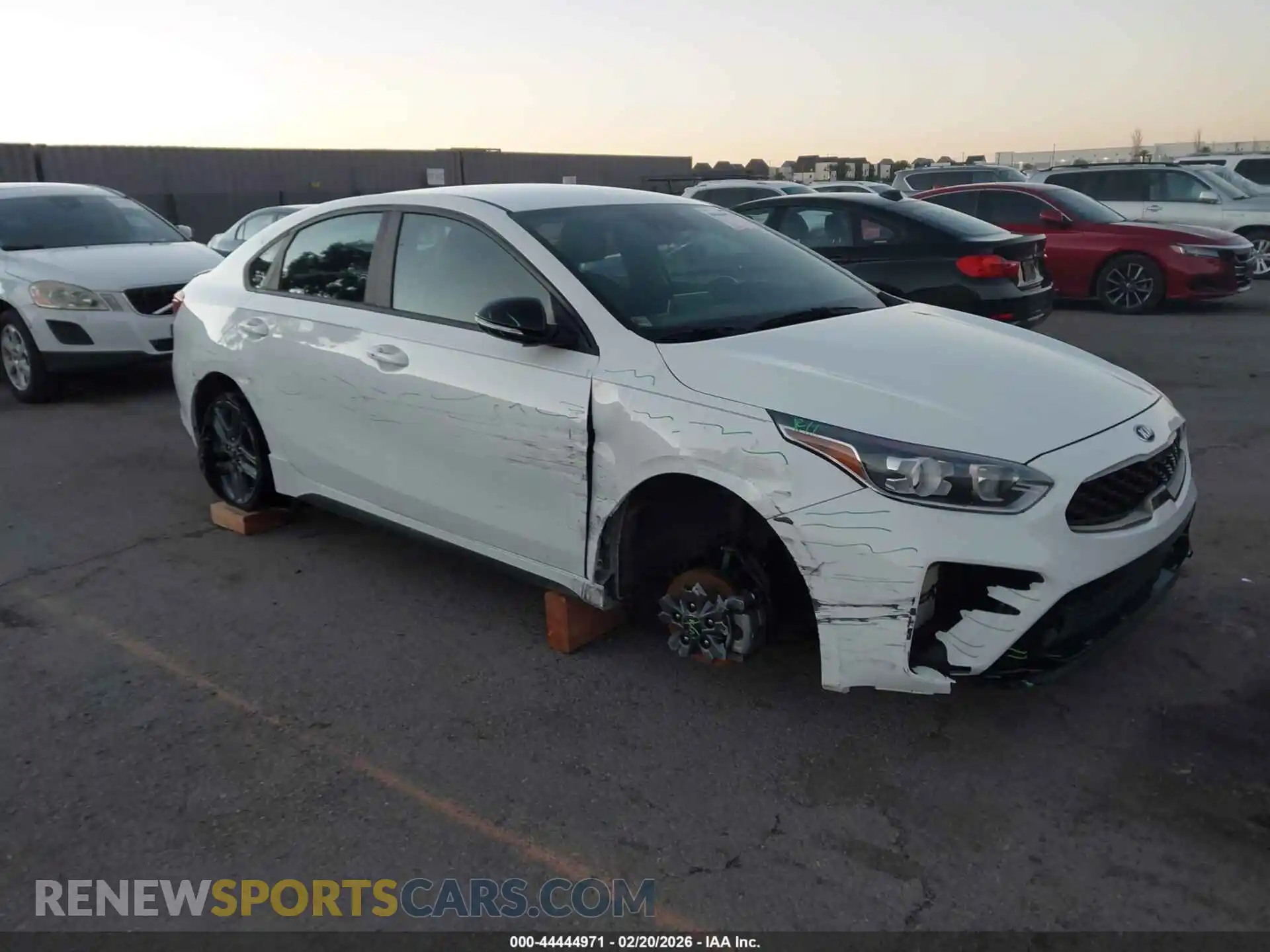 1 Photograph of a damaged car 3KPF34AD0ME286763 KIA FORTE 2021