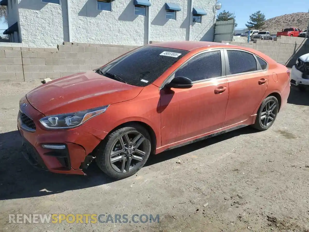 1 fotografías del automóvil dañado 3KPF34AD0ME320359 KIA FORTE 2021