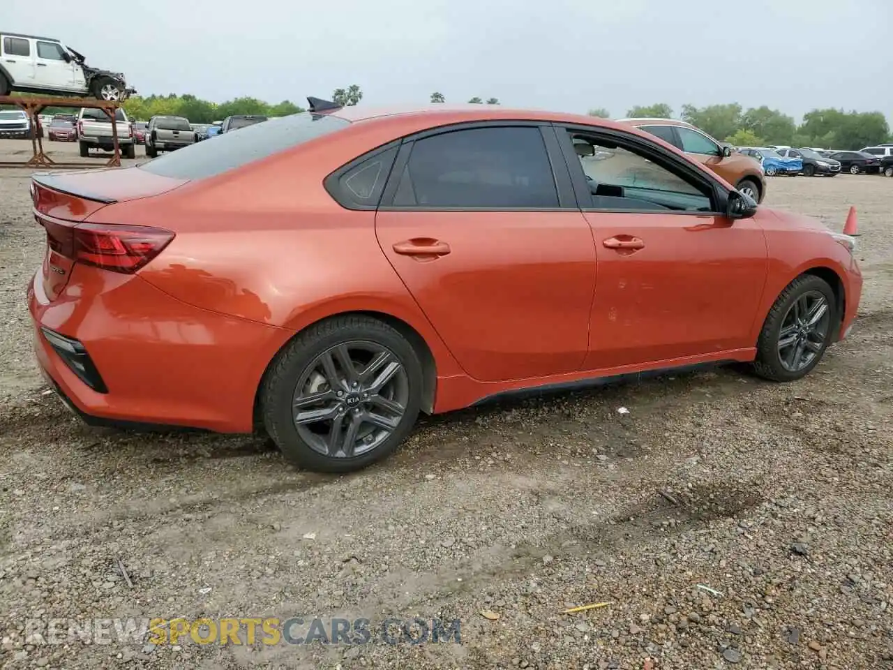 3 Photograph of a damaged car 3KPF34AD0ME384482 KIA FORTE 2021
