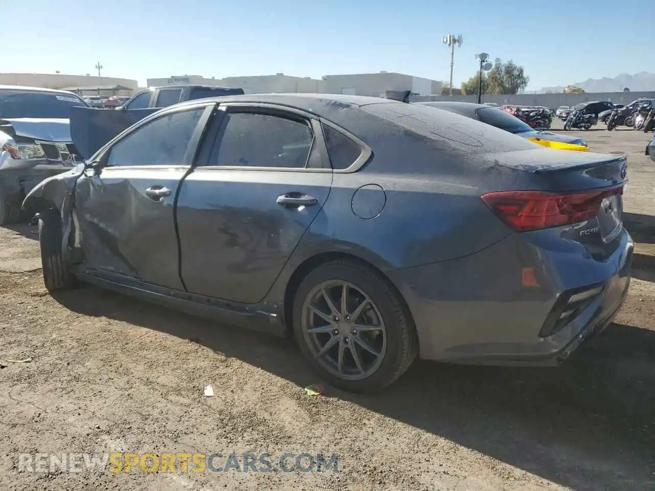 2 Photograph of a damaged car 3KPF34AD0ME386894 KIA FORTE 2021