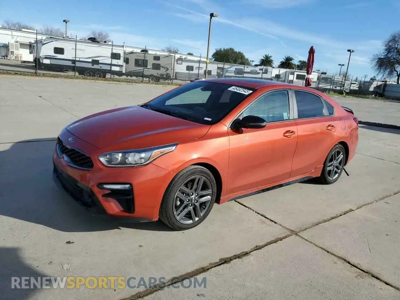 1 Photograph of a damaged car 3KPF34AD0ME388791 KIA FORTE 2021