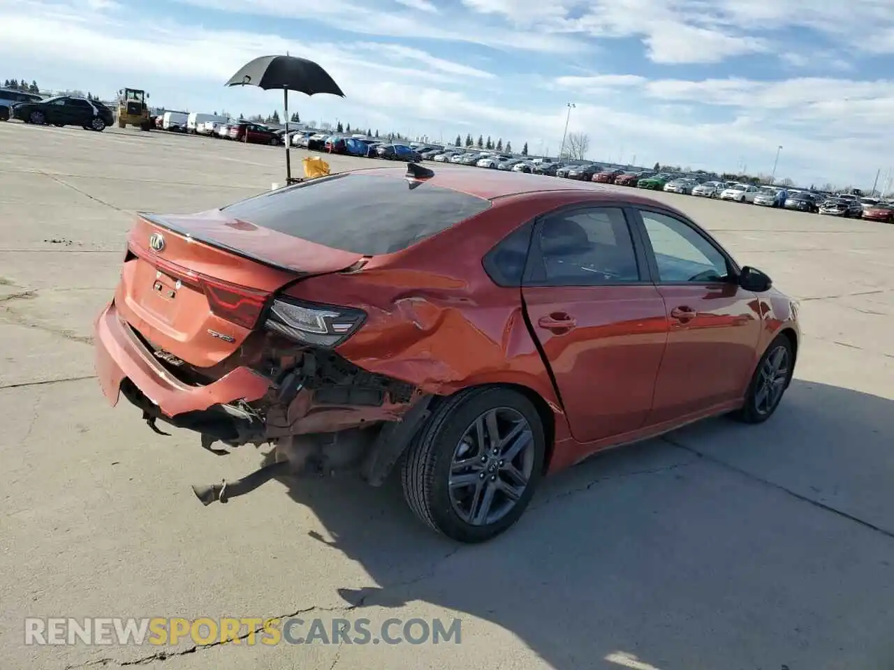 3 Photograph of a damaged car 3KPF34AD0ME388791 KIA FORTE 2021
