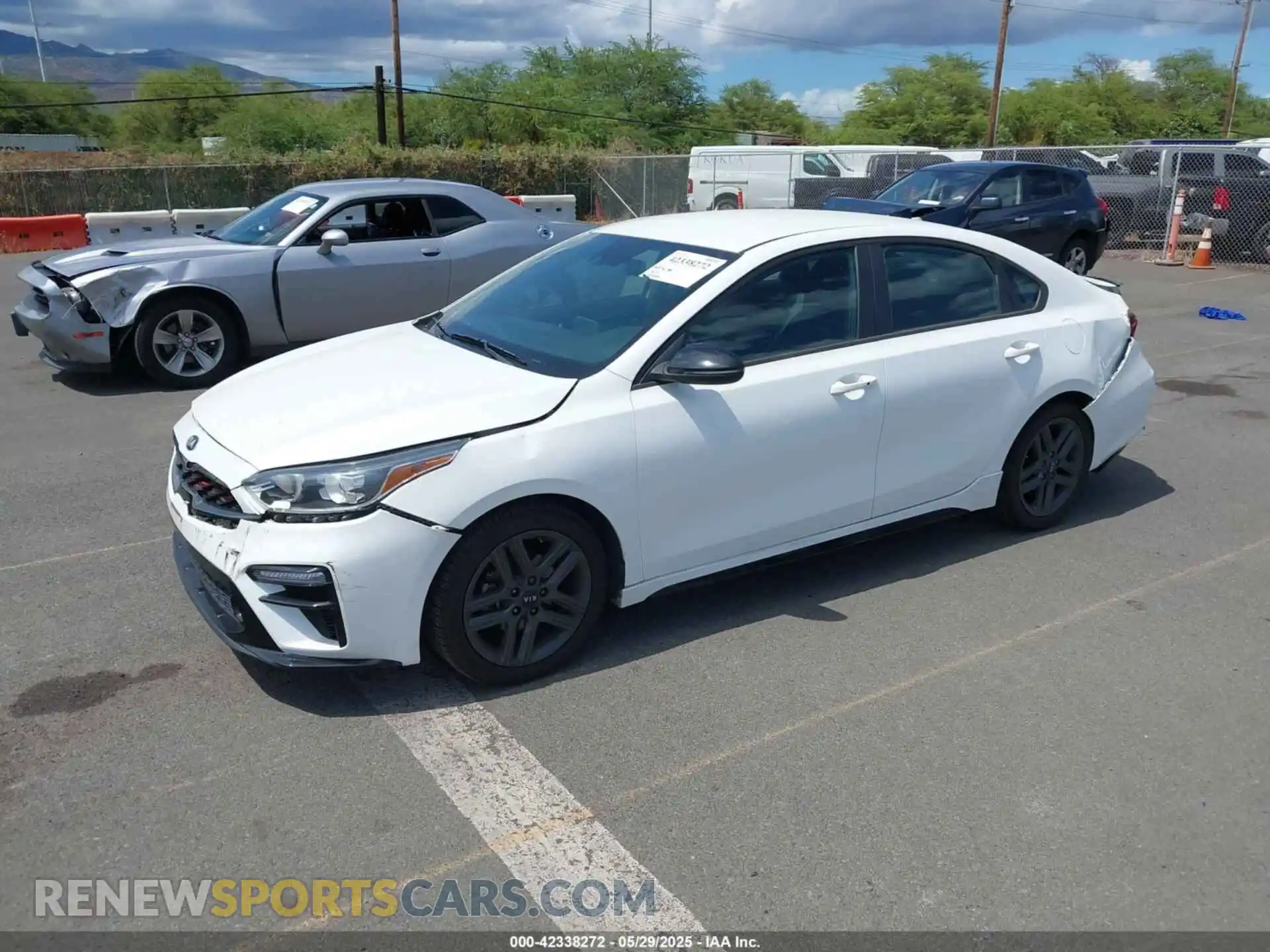 2 Photograph of a damaged car 3KPF34AD0ME393490 KIA FORTE 2021