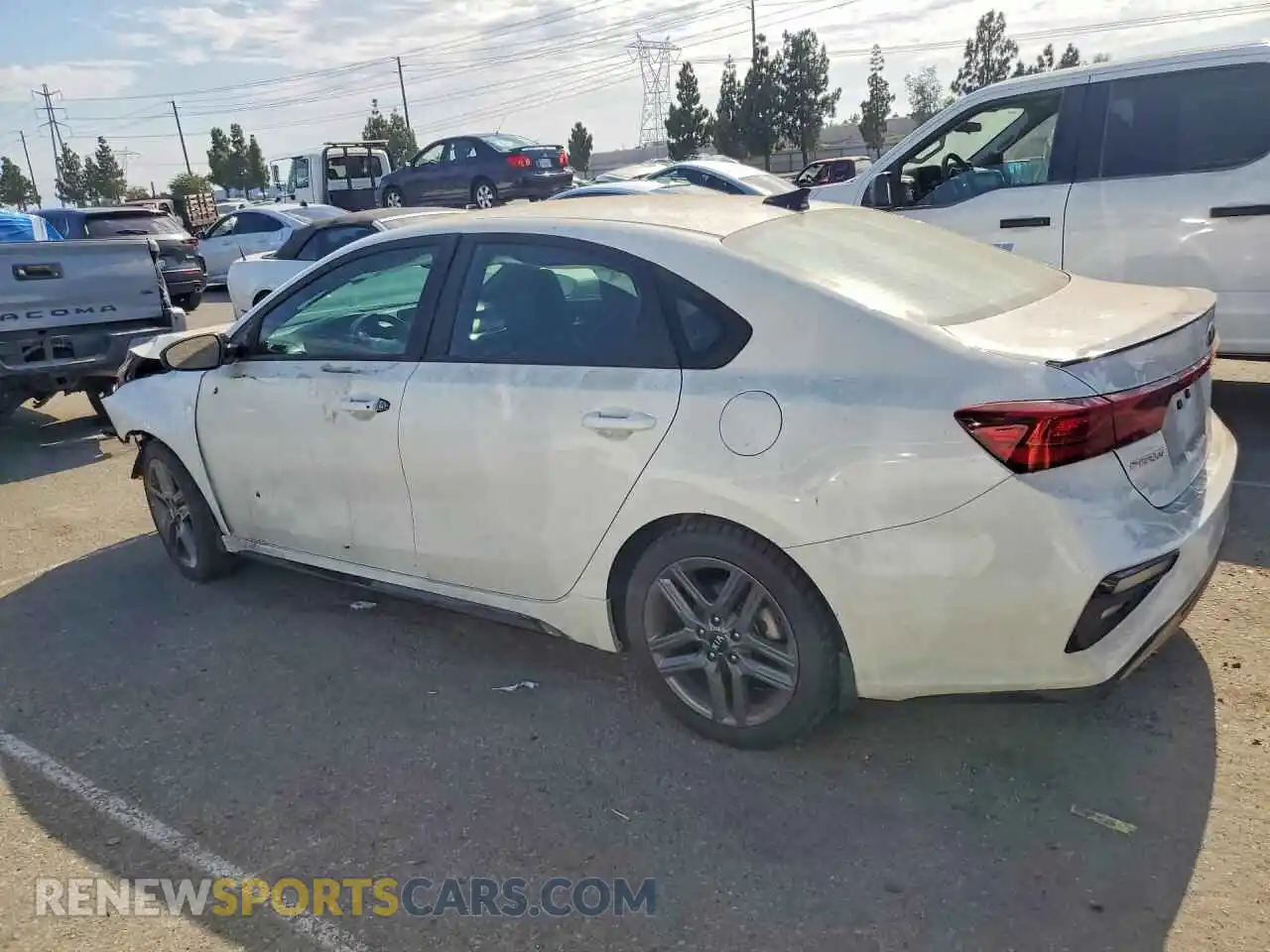 2 Photograph of a damaged car 3KPF34AD0ME410451 KIA FORTE 2021