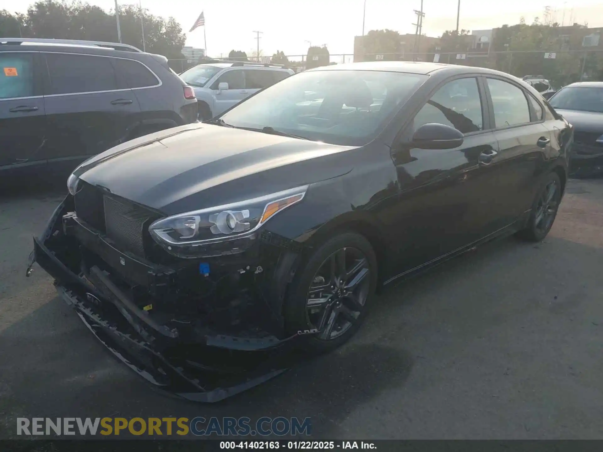 2 Photograph of a damaged car 3KPF34AD0ME412510 KIA FORTE 2021