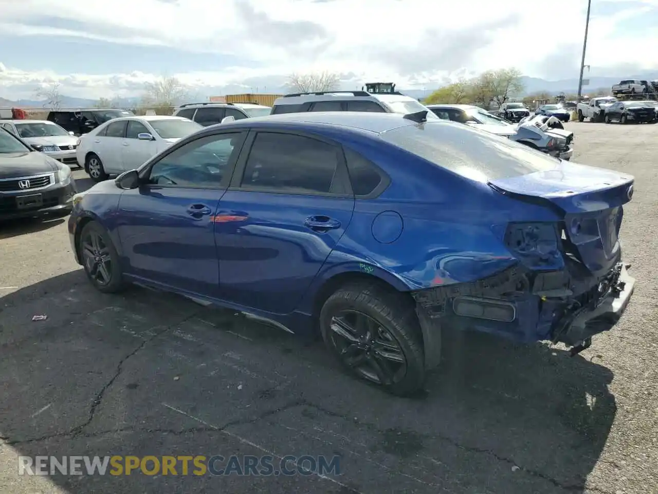 2 Photograph of a damaged car 3KPF34AD0ME419392 KIA FORTE 2021