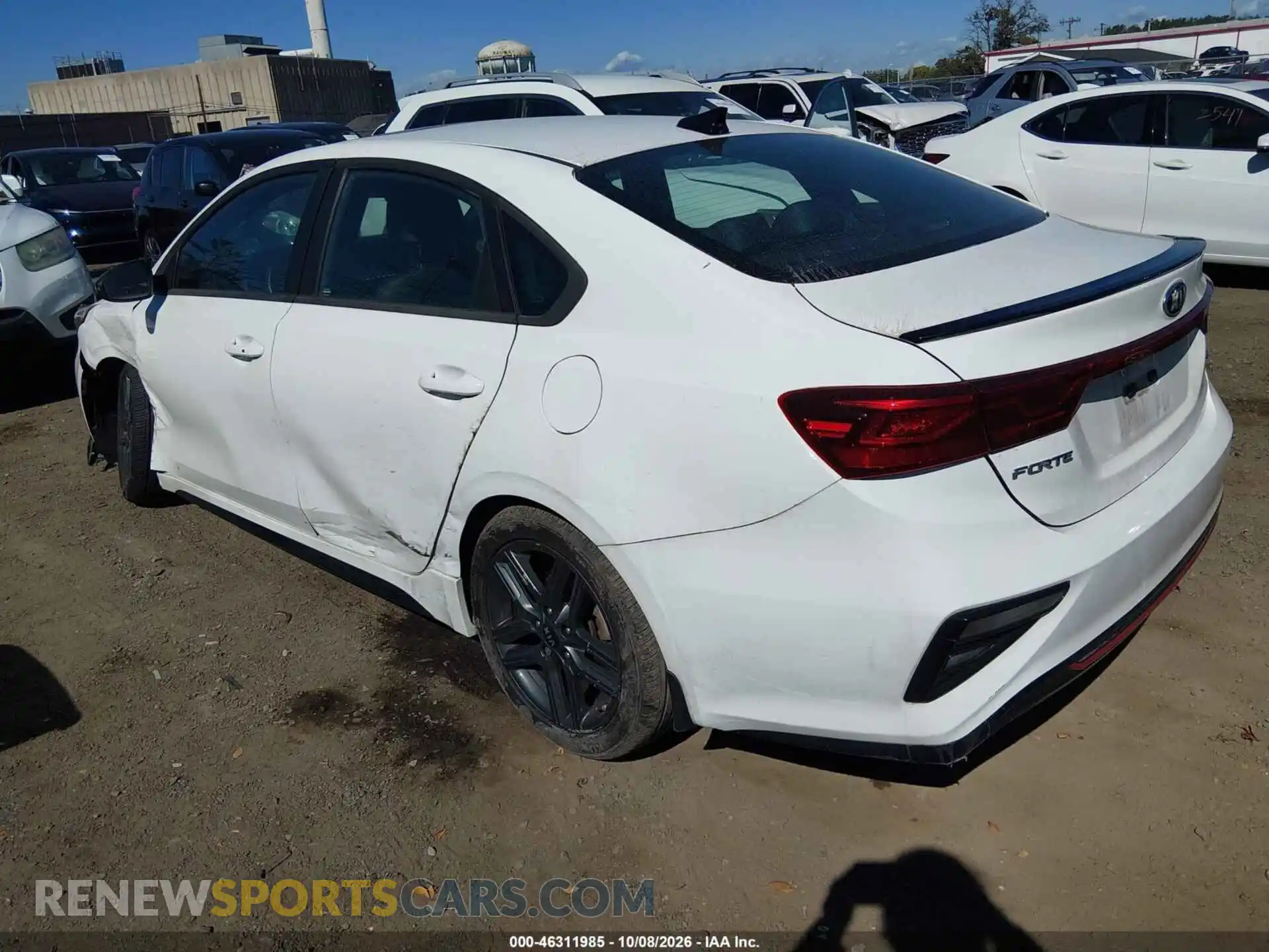 3 fotografías del automóvil dañado 3KPF34AD1ME289316 KIA FORTE 2021