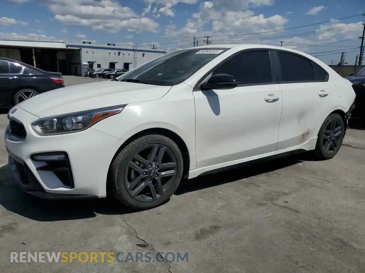 1 Photograph of a damaged car 3KPF34AD1ME298923 KIA FORTE 2021