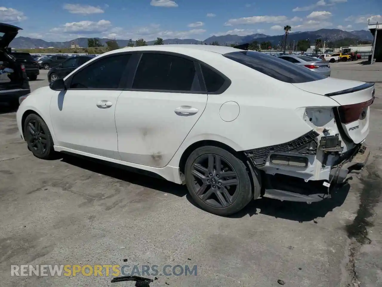 2 Photograph of a damaged car 3KPF34AD1ME298923 KIA FORTE 2021