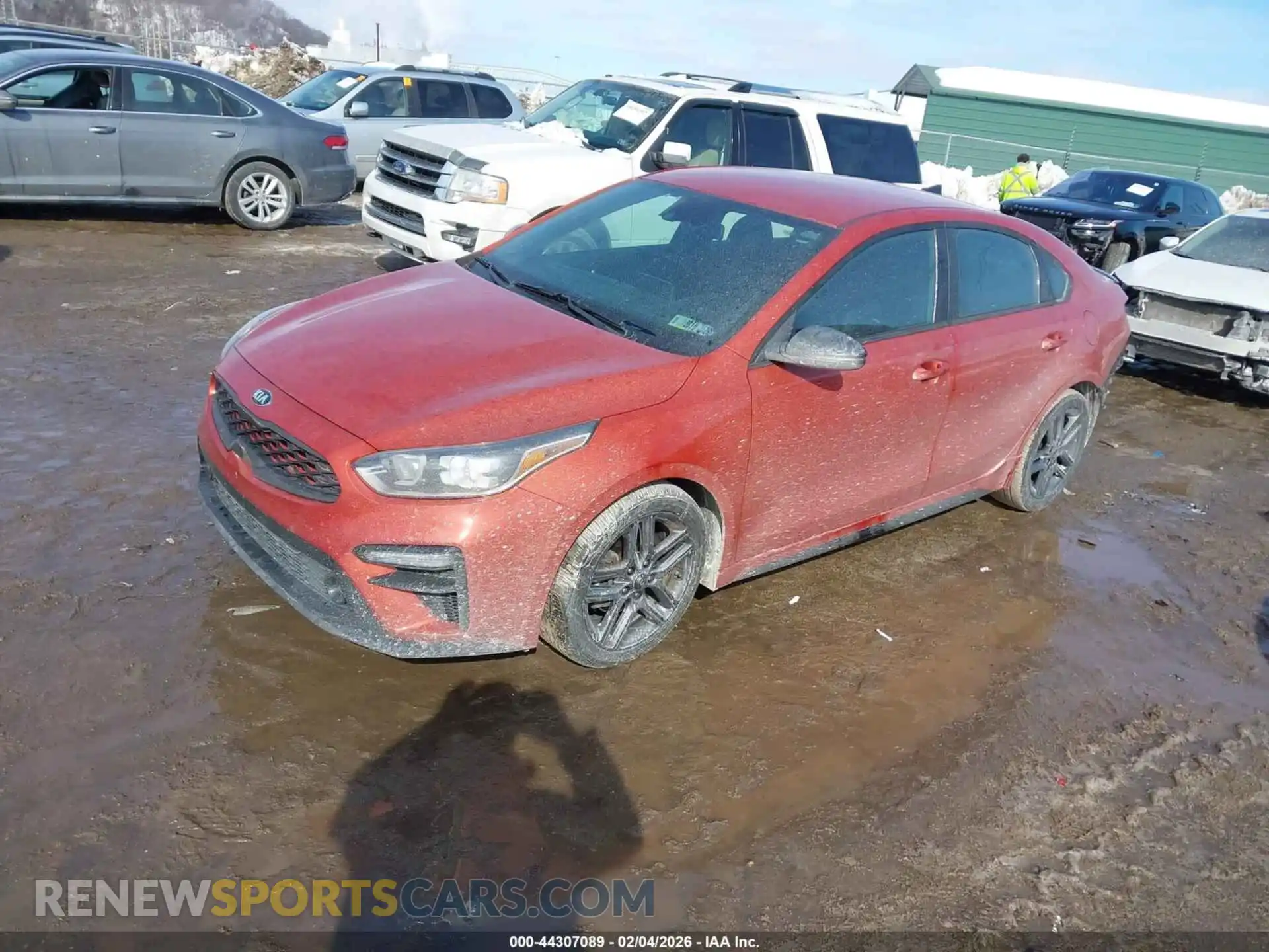 2 Photograph of a damaged car 3KPF34AD1ME313520 KIA FORTE 2021