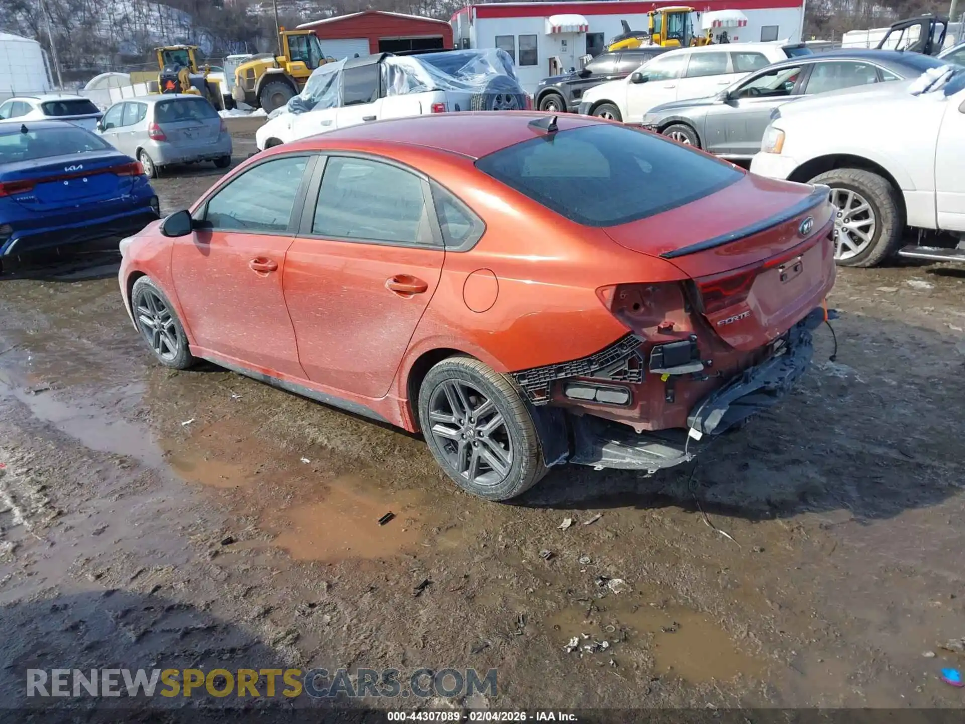 3 Photograph of a damaged car 3KPF34AD1ME313520 KIA FORTE 2021