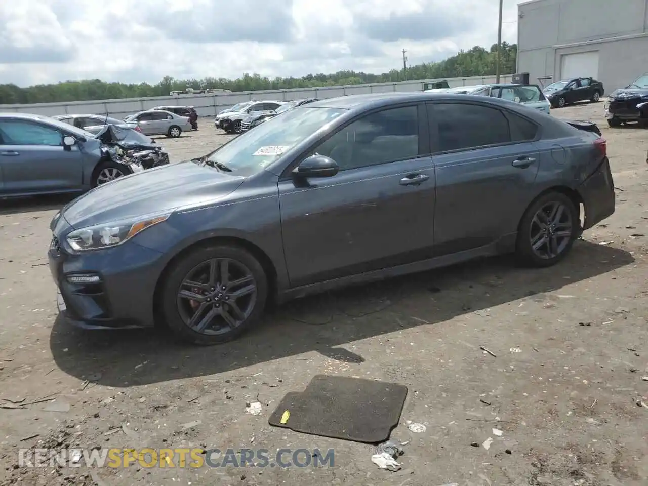 1 Photograph of a damaged car 3KPF34AD1ME316739 KIA FORTE 2021