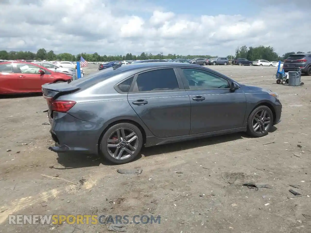 3 Photograph of a damaged car 3KPF34AD1ME316739 KIA FORTE 2021