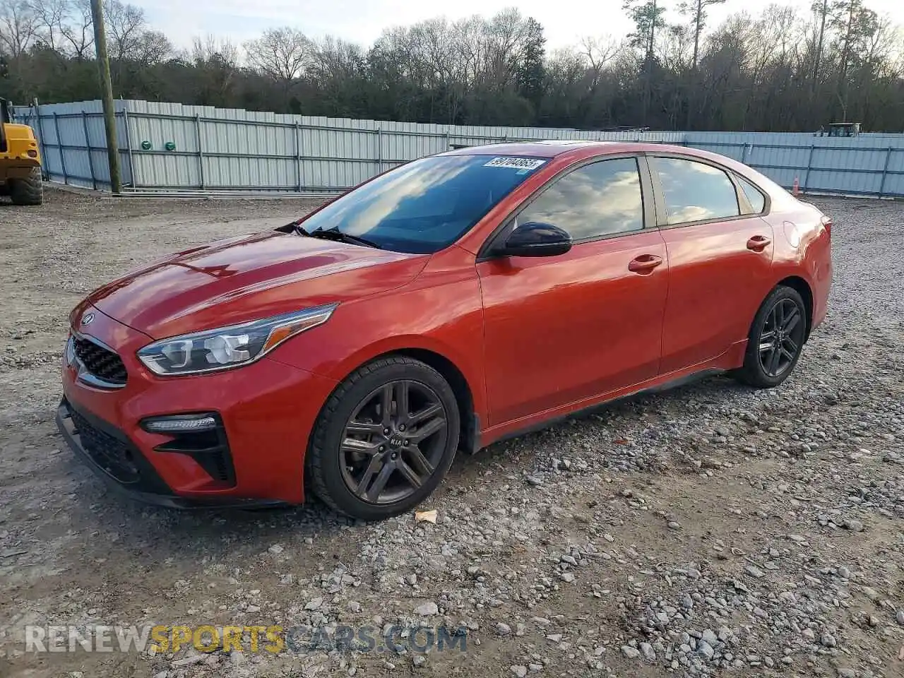 1 Photograph of a damaged car 3KPF34AD1ME321309 KIA FORTE 2021