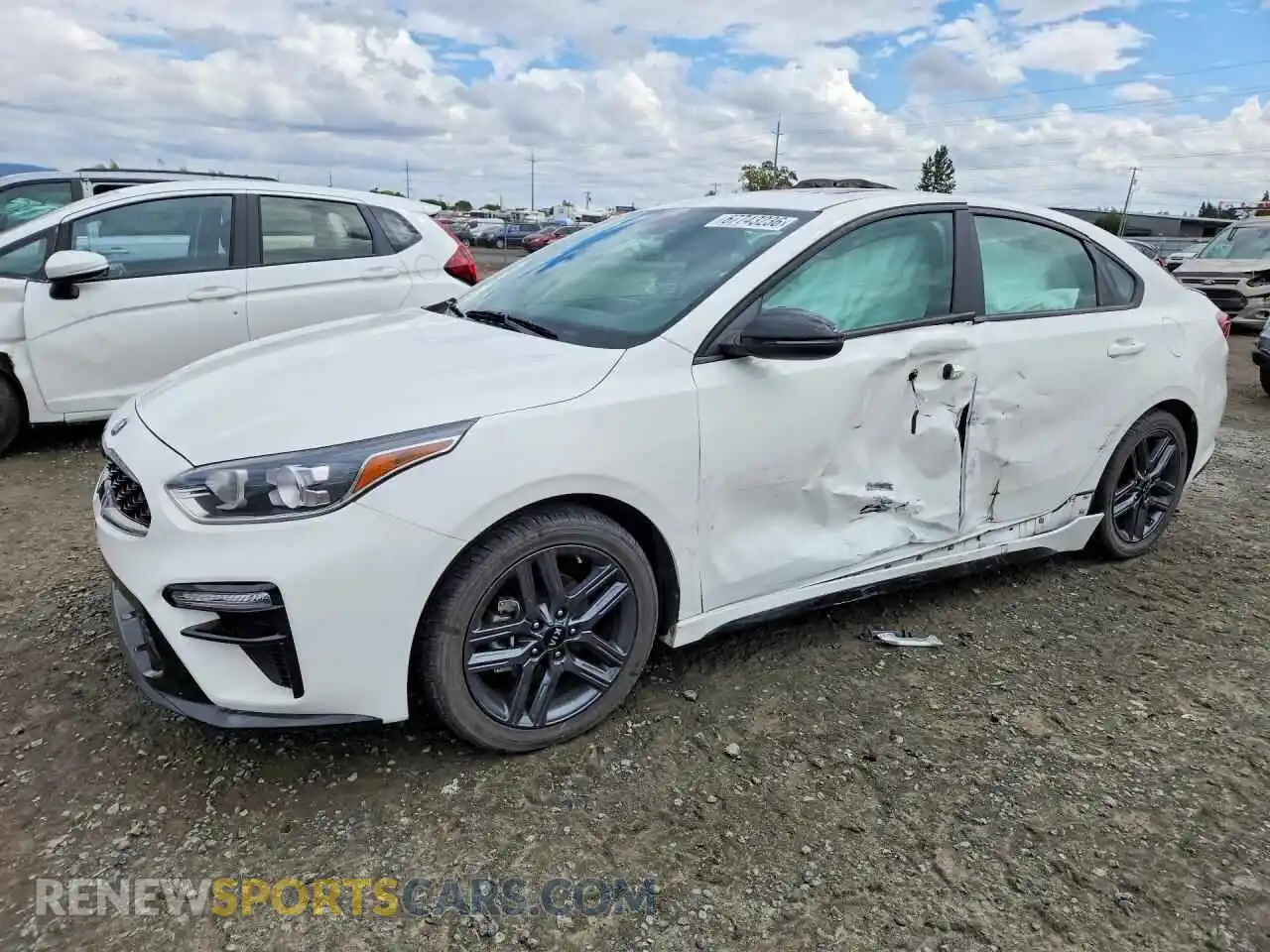 1 fotografías del automóvil dañado 3KPF34AD1ME341219 KIA FORTE 2021