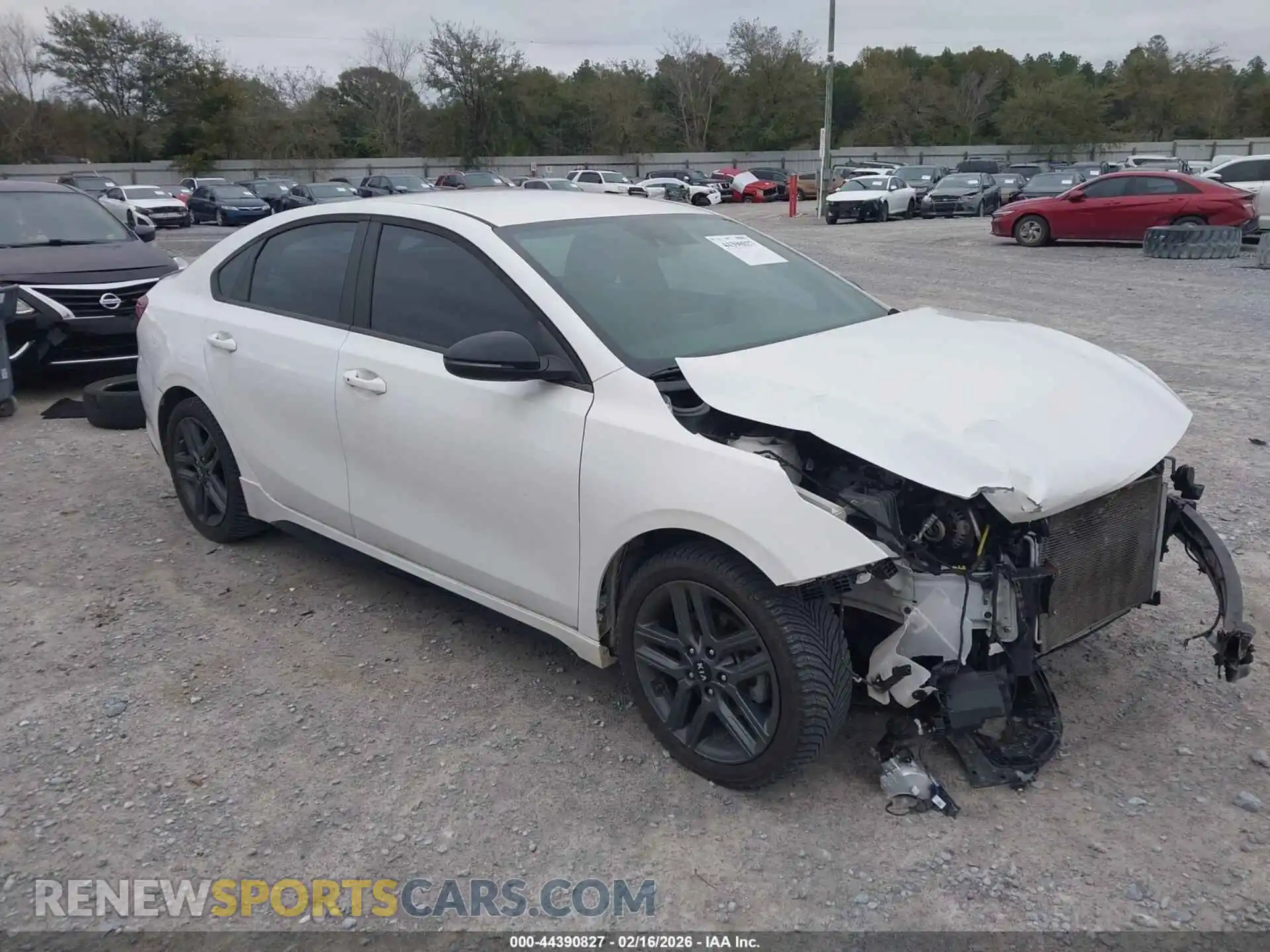 1 Photograph of a damaged car 3KPF34AD1ME368002 KIA FORTE 2021