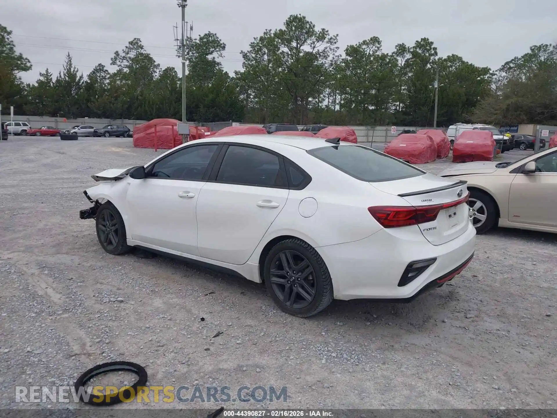 3 Photograph of a damaged car 3KPF34AD1ME368002 KIA FORTE 2021