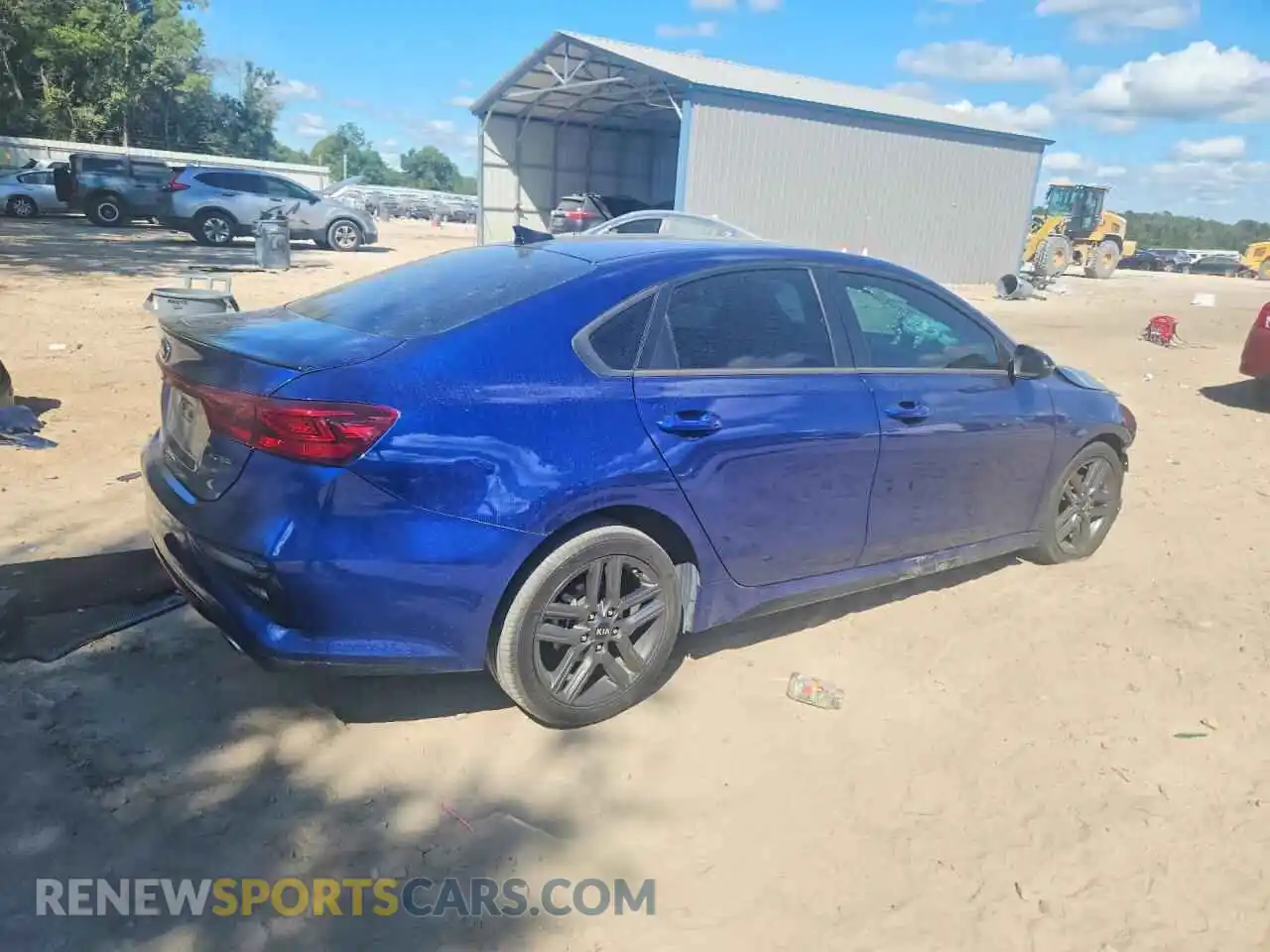 3 Photograph of a damaged car 3KPF34AD1ME385530 KIA FORTE 2021