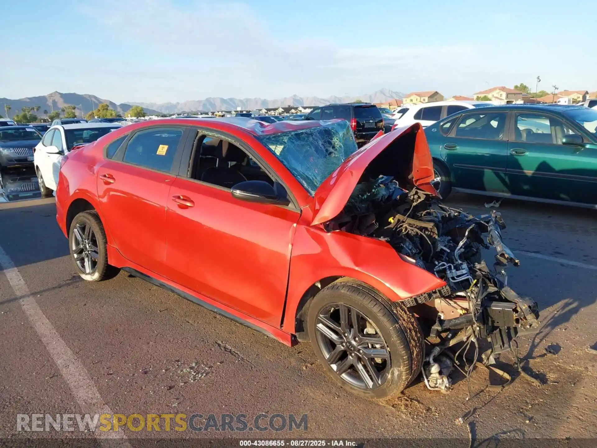 1 Фотография поврежденного автомобиля 3KPF34AD1ME389268 KIA FORTE 2021