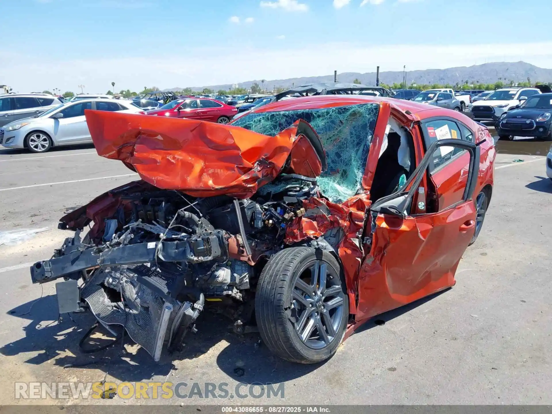 2 Фотография поврежденного автомобиля 3KPF34AD1ME389268 KIA FORTE 2021