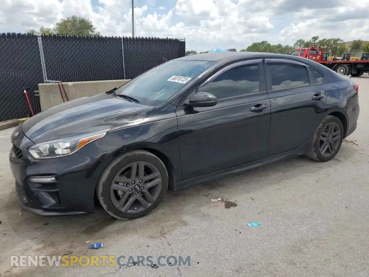 1 Photograph of a damaged car 3KPF34AD2ME328494 KIA FORTE 2021