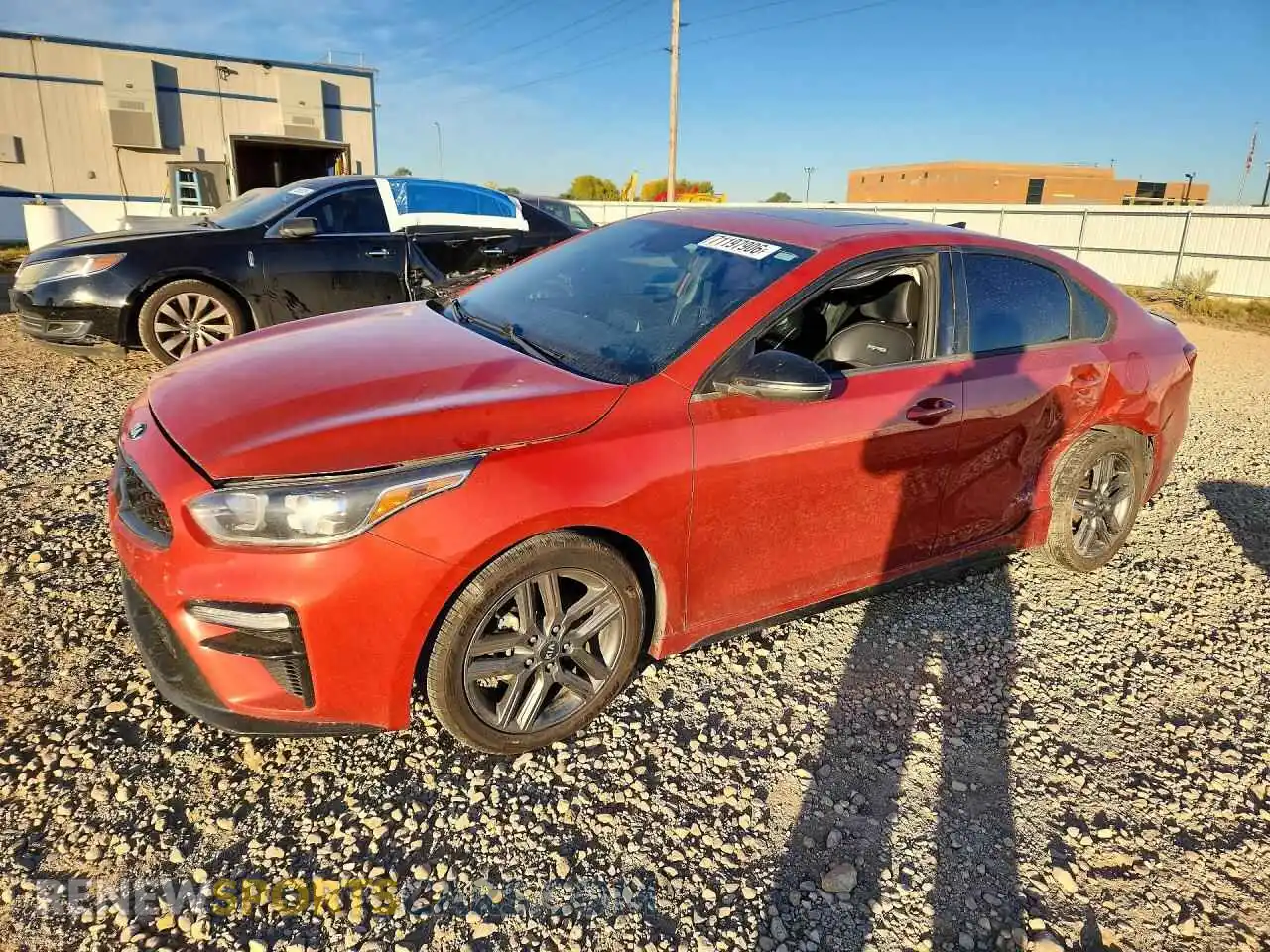 1 Photograph of a damaged car 3KPF34AD2ME386329 KIA FORTE 2021