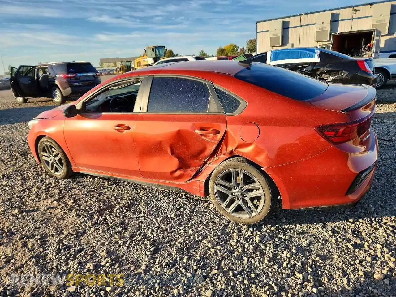 2 Photograph of a damaged car 3KPF34AD2ME386329 KIA FORTE 2021