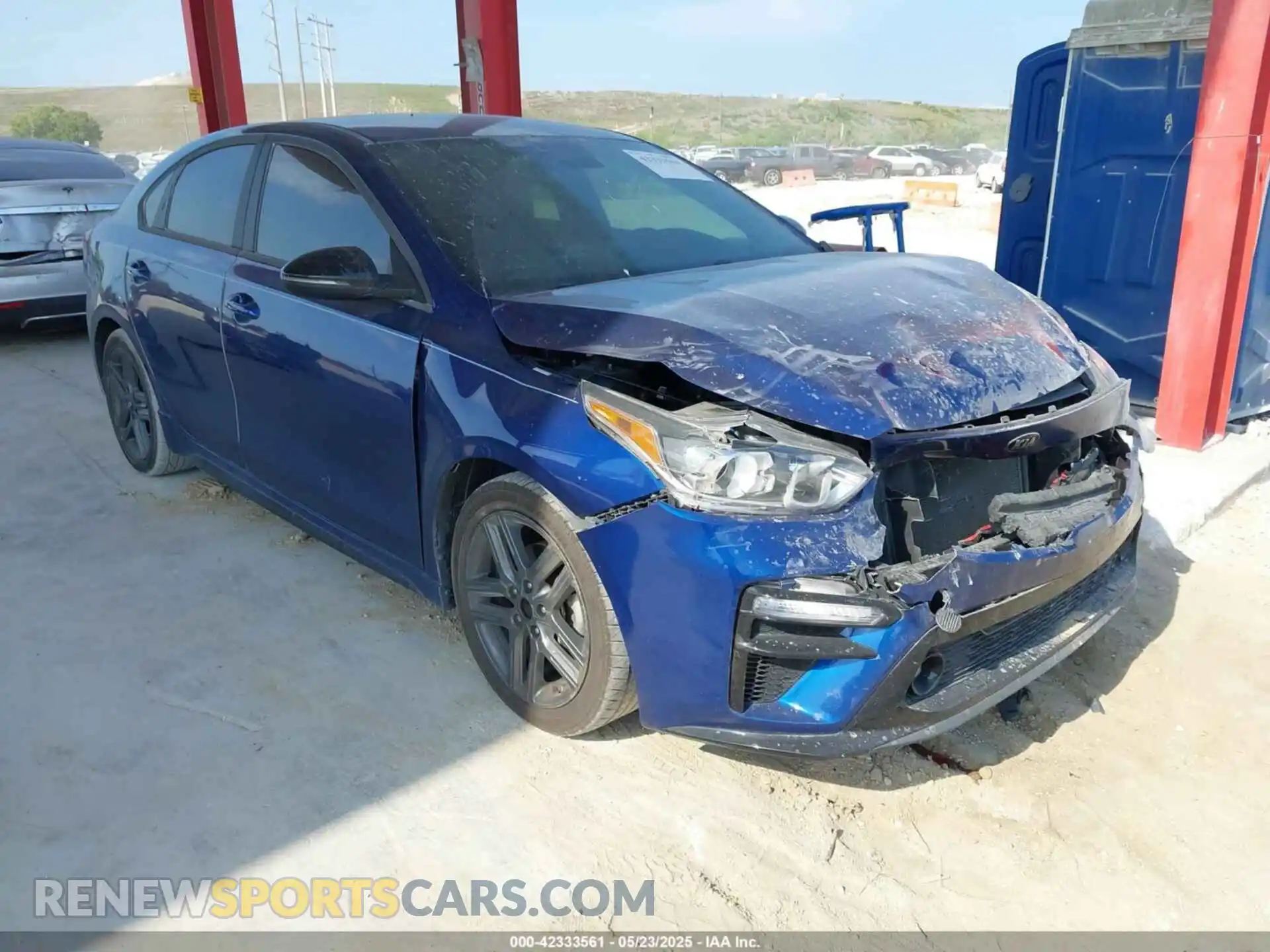 1 Photograph of a damaged car 3KPF34AD2ME386931 KIA FORTE 2021