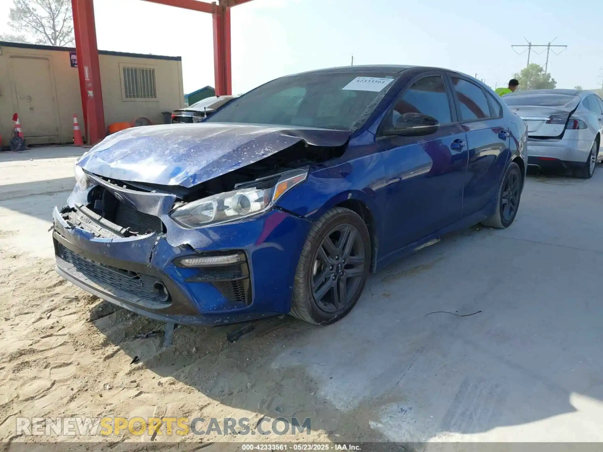 2 Photograph of a damaged car 3KPF34AD2ME386931 KIA FORTE 2021