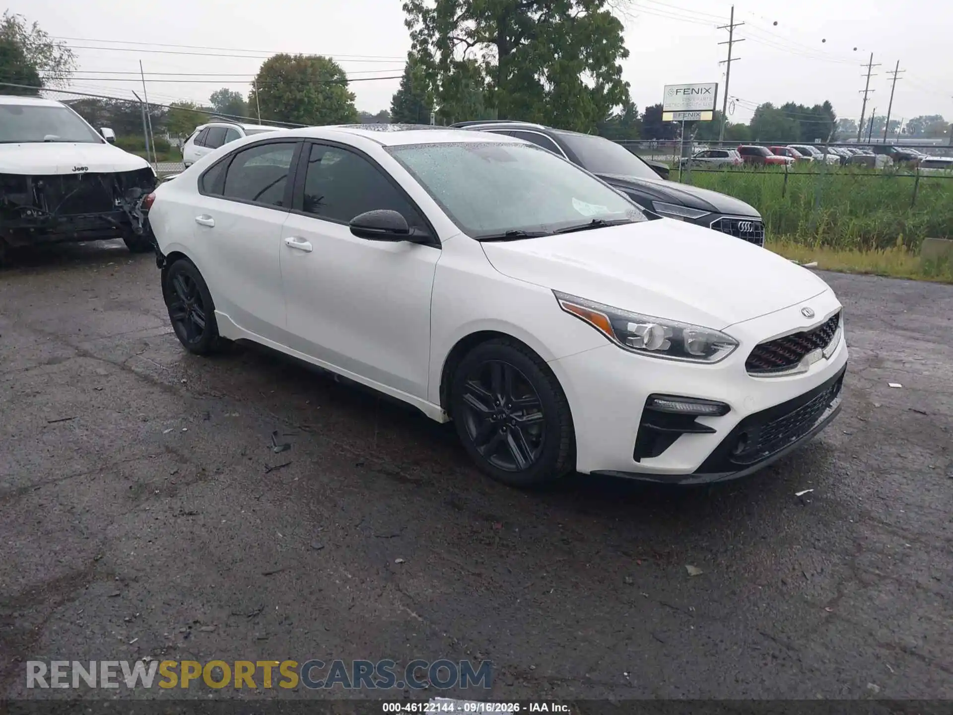 1 Photograph of a damaged car 3KPF34AD2ME392471 KIA FORTE 2021