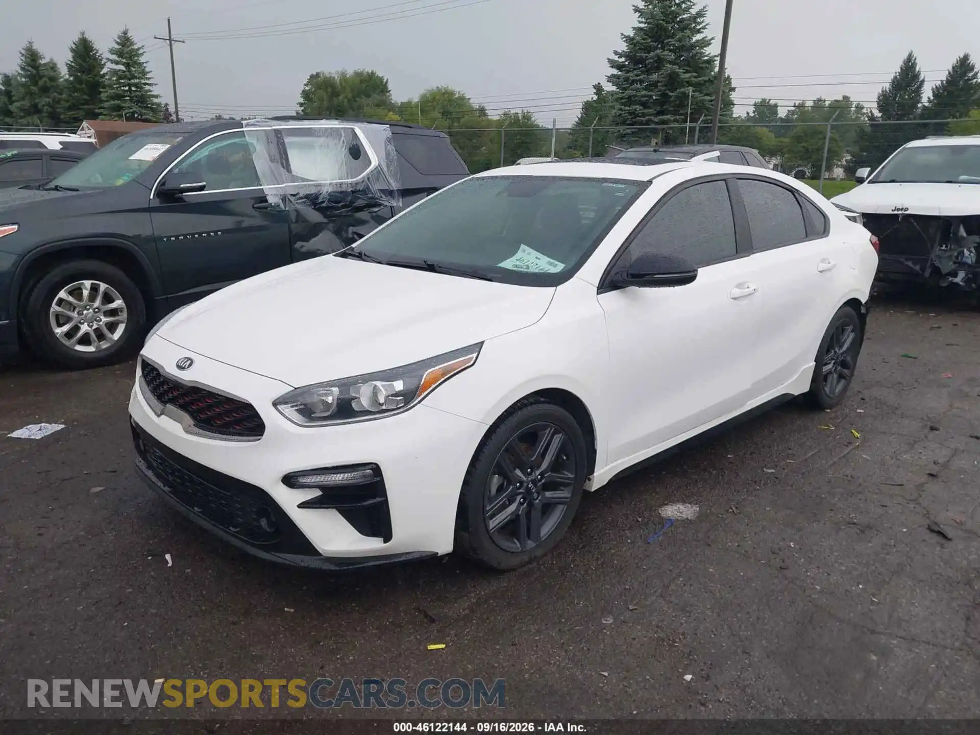 2 Photograph of a damaged car 3KPF34AD2ME392471 KIA FORTE 2021