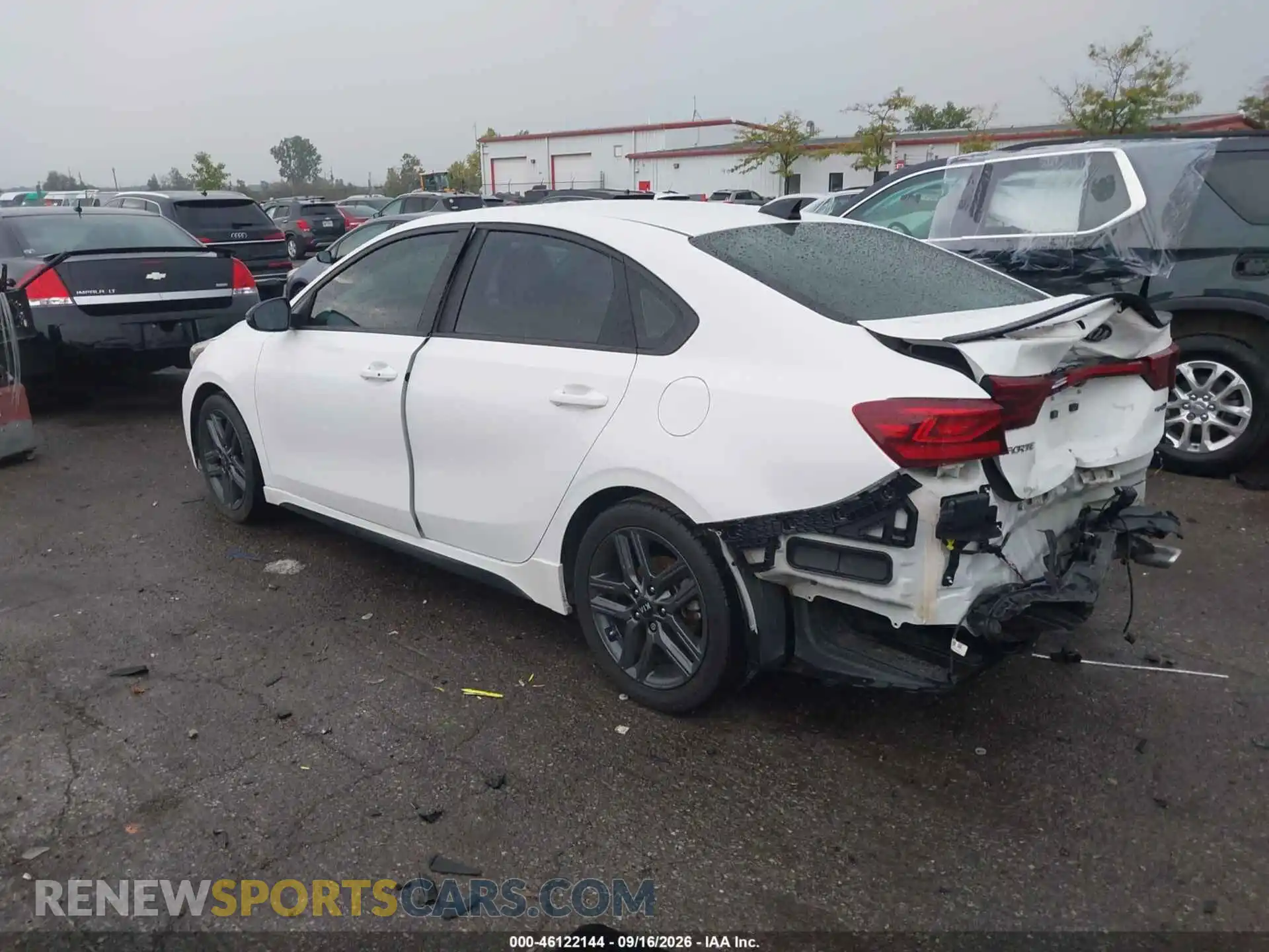 3 Photograph of a damaged car 3KPF34AD2ME392471 KIA FORTE 2021