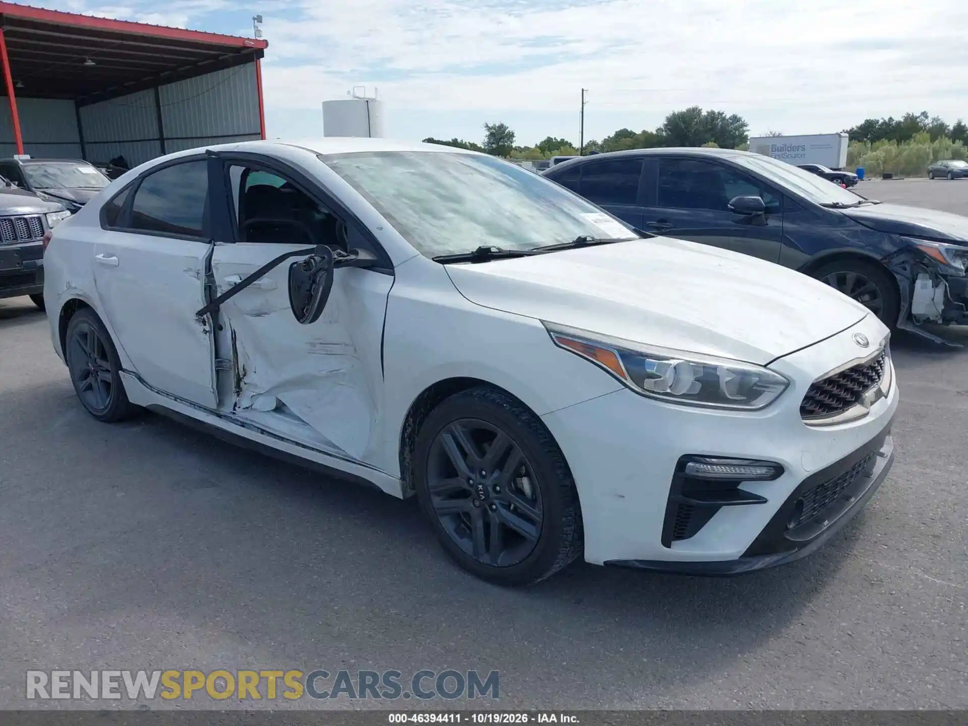 1 Photograph of a damaged car 3KPF34AD2ME394625 KIA FORTE 2021