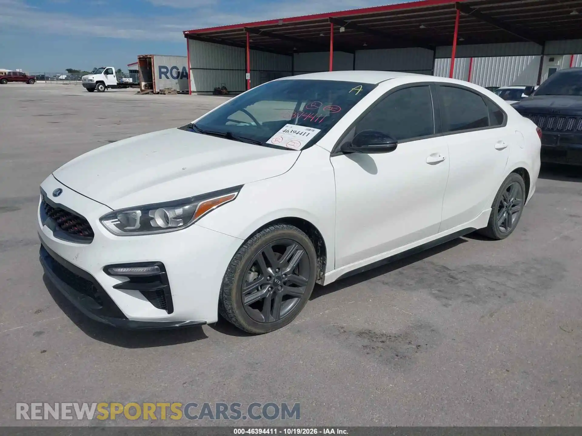 2 Photograph of a damaged car 3KPF34AD2ME394625 KIA FORTE 2021