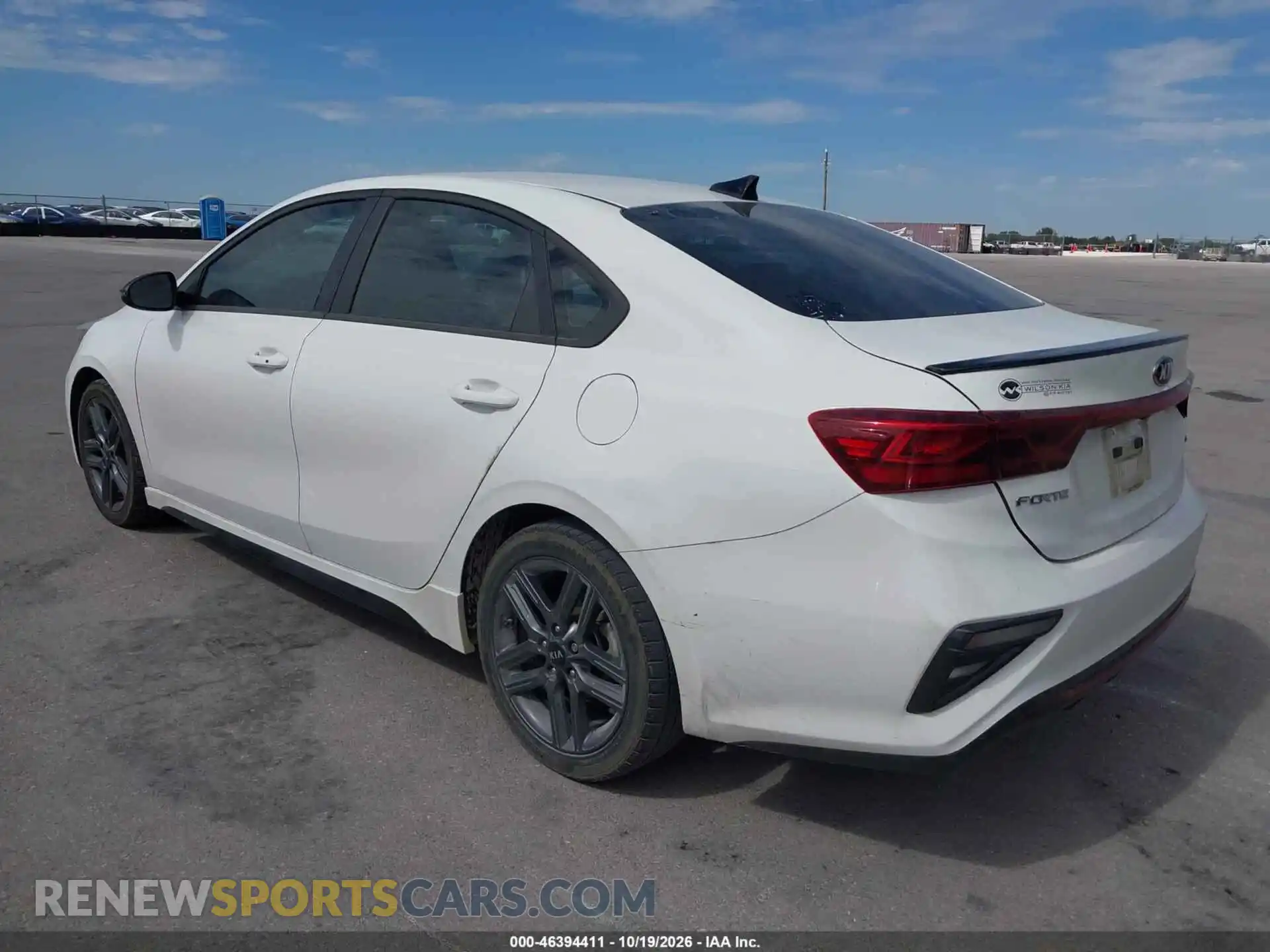 3 Photograph of a damaged car 3KPF34AD2ME394625 KIA FORTE 2021