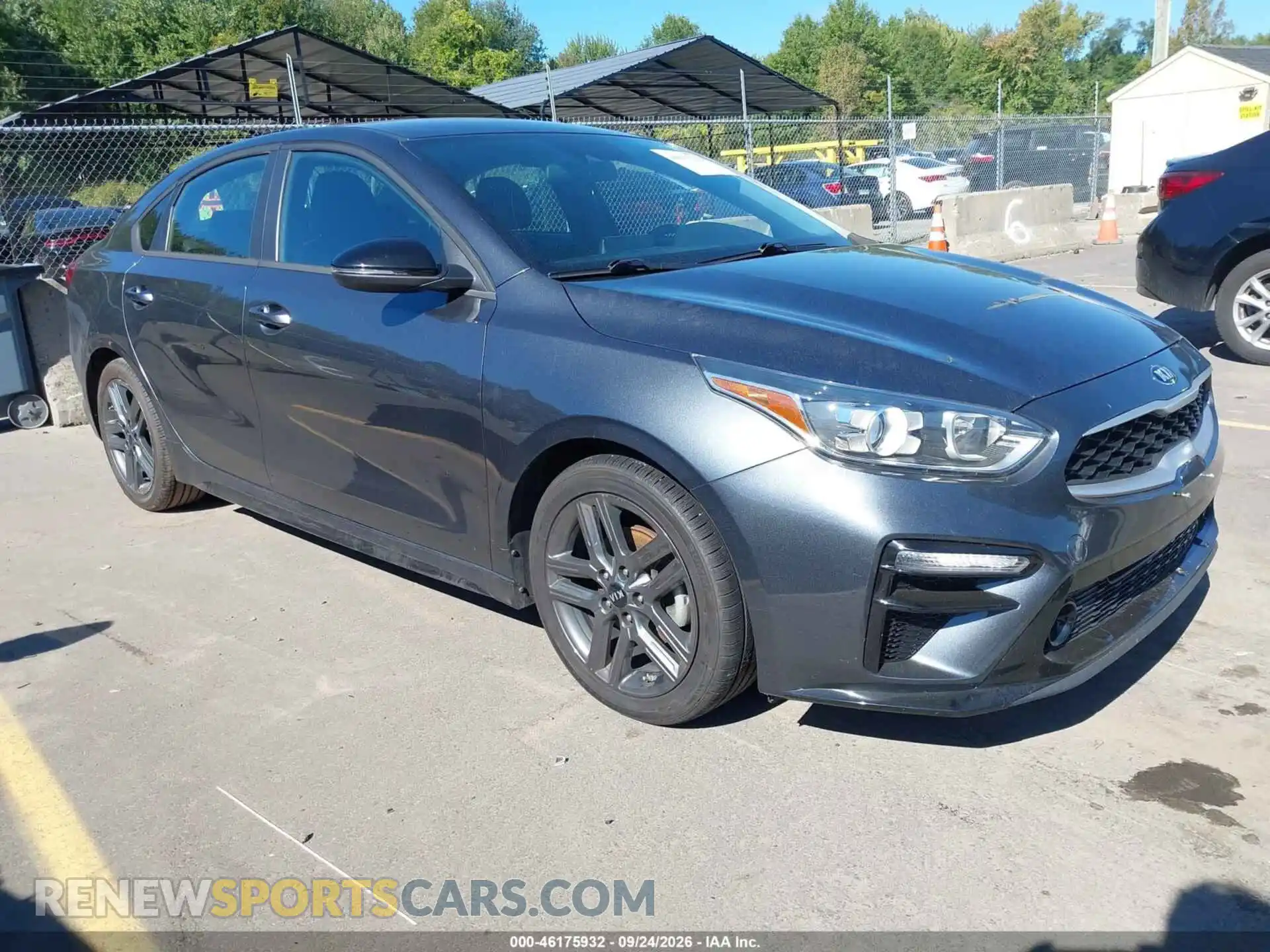 1 Photograph of a damaged car 3KPF34AD2ME400102 KIA FORTE 2021