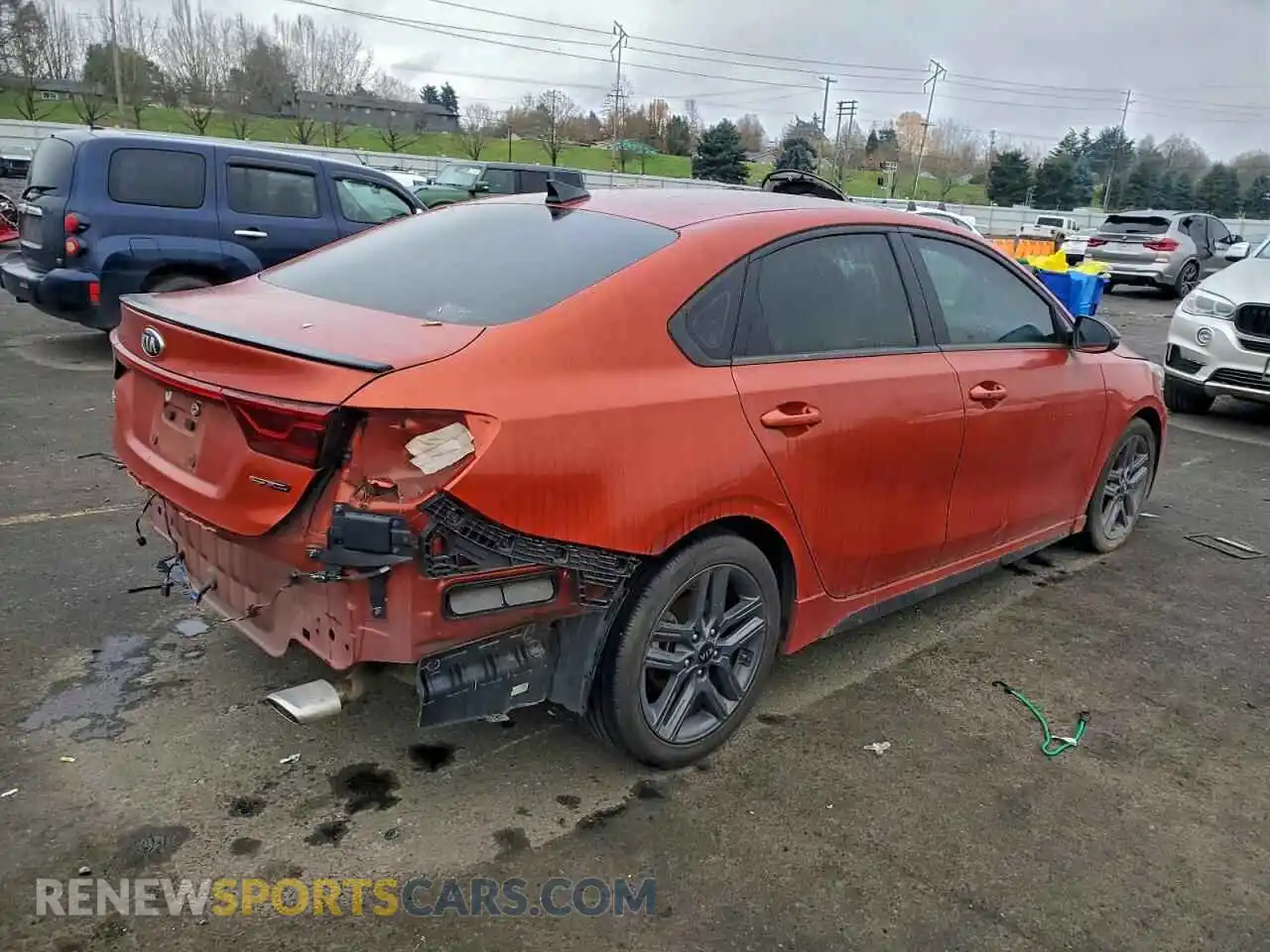 3 Photograph of a damaged car 3KPF34AD2ME401203 KIA FORTE 2021