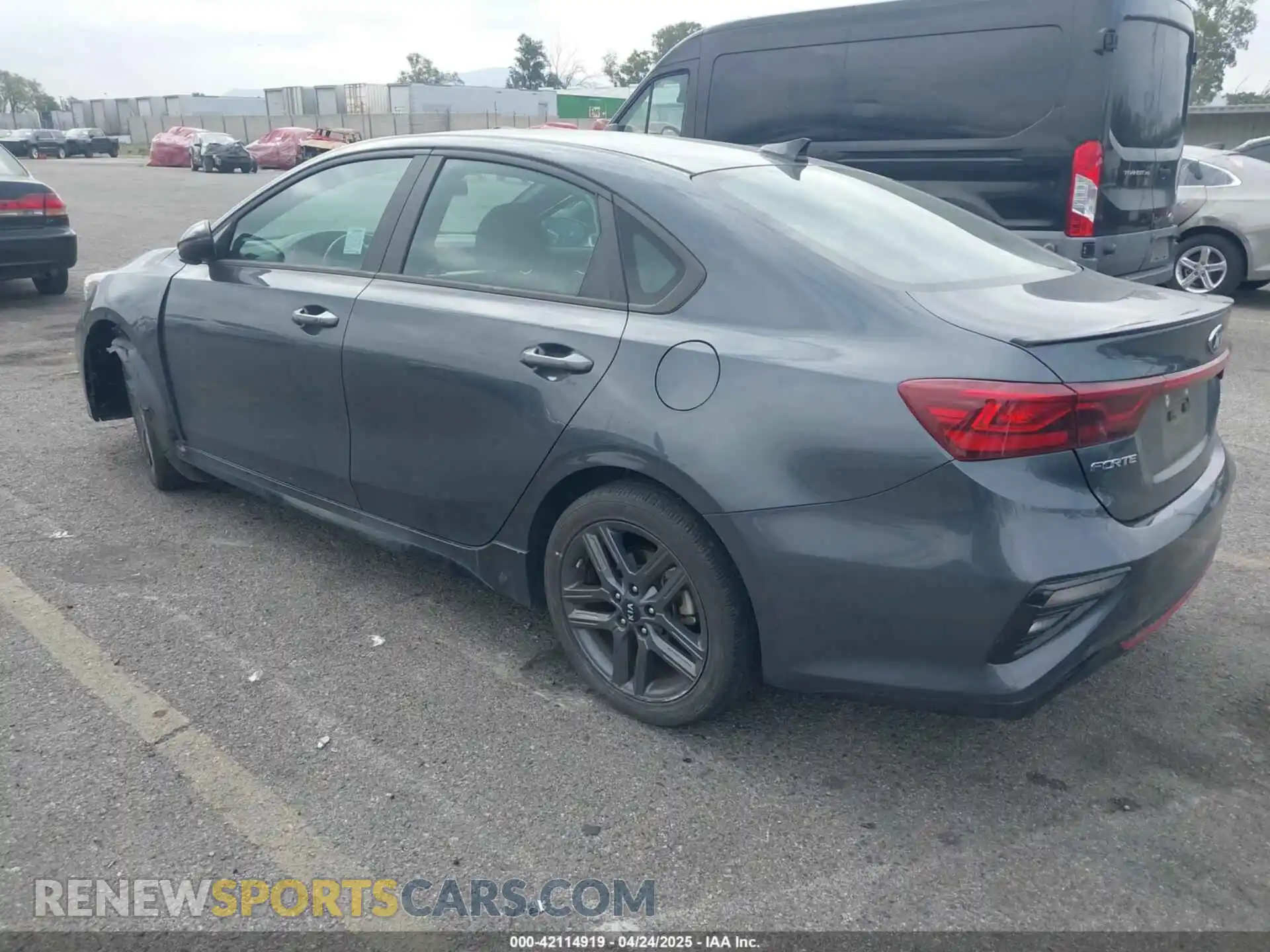 3 Фотография поврежденного автомобиля 3KPF34AD2ME408748 KIA FORTE 2021
