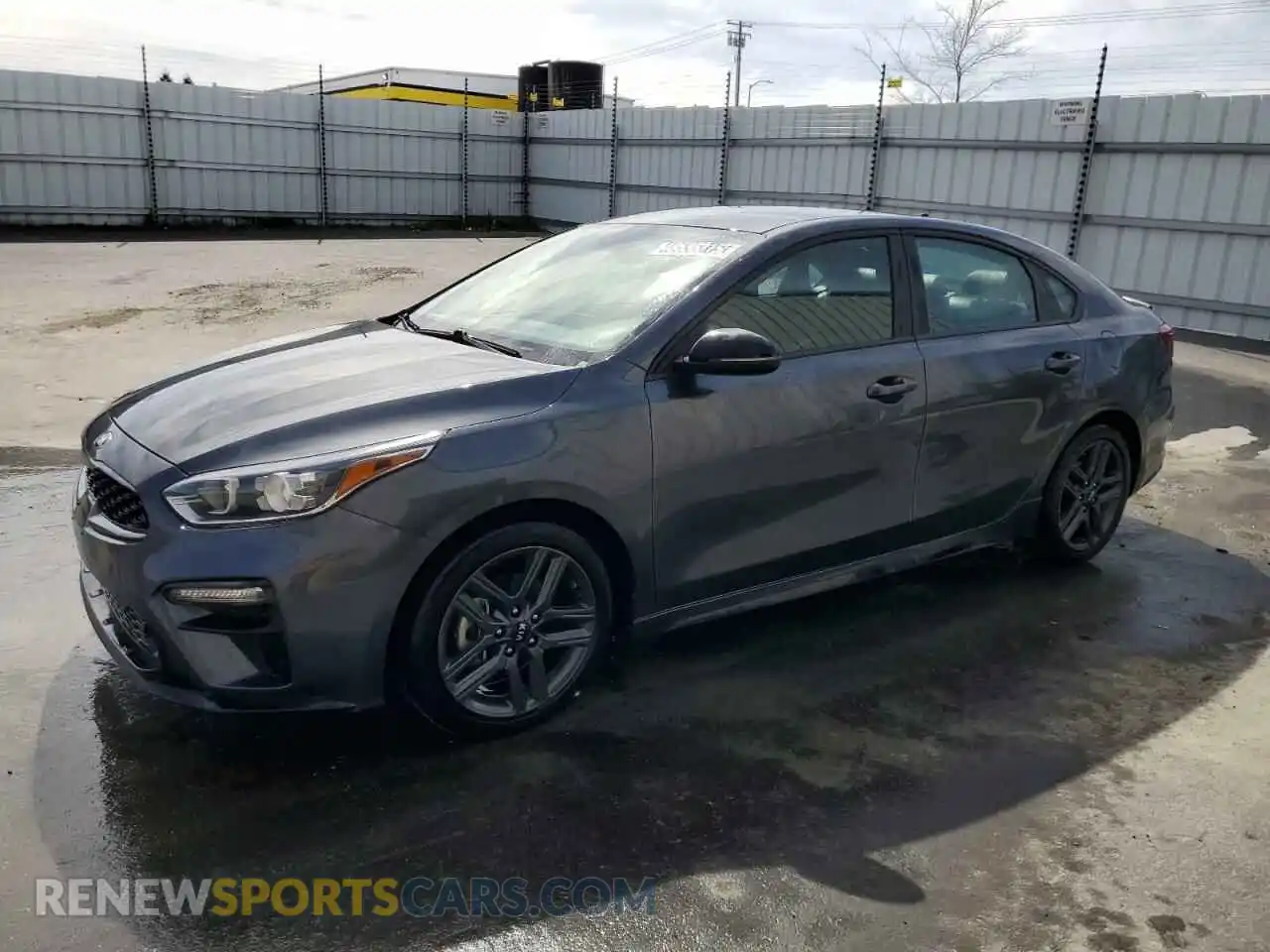 1 Photograph of a damaged car 3KPF34AD3ME268421 KIA FORTE 2021