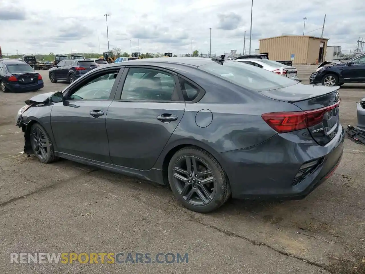 2 Photograph of a damaged car 3KPF34AD3ME276826 KIA FORTE 2021