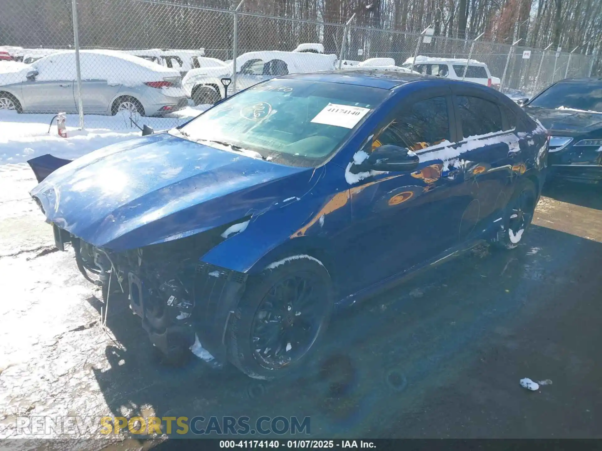 2 Photograph of a damaged car 3KPF34AD3ME289480 KIA FORTE 2021
