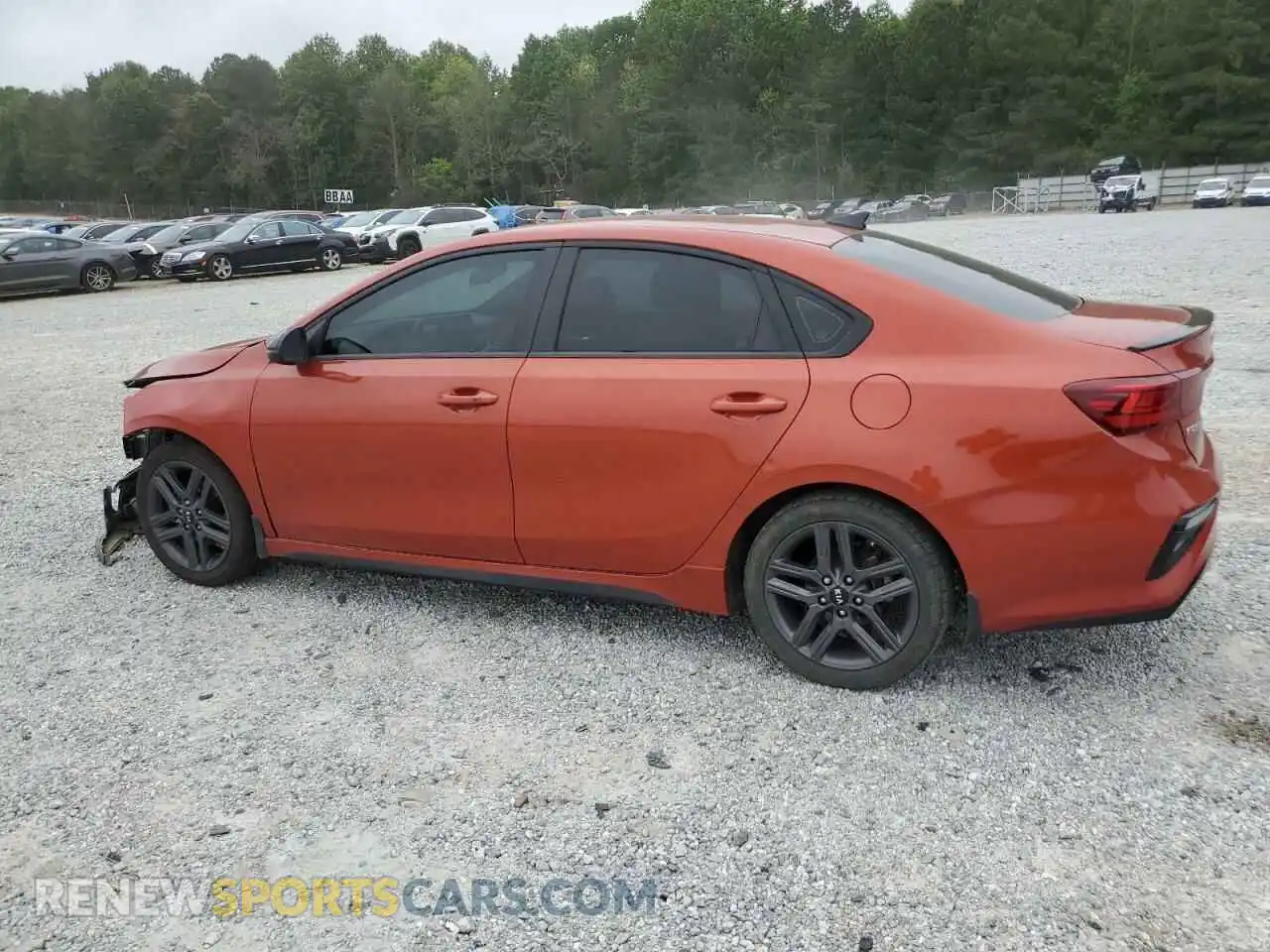 2 Photograph of a damaged car 3KPF34AD3ME292492 KIA FORTE 2021